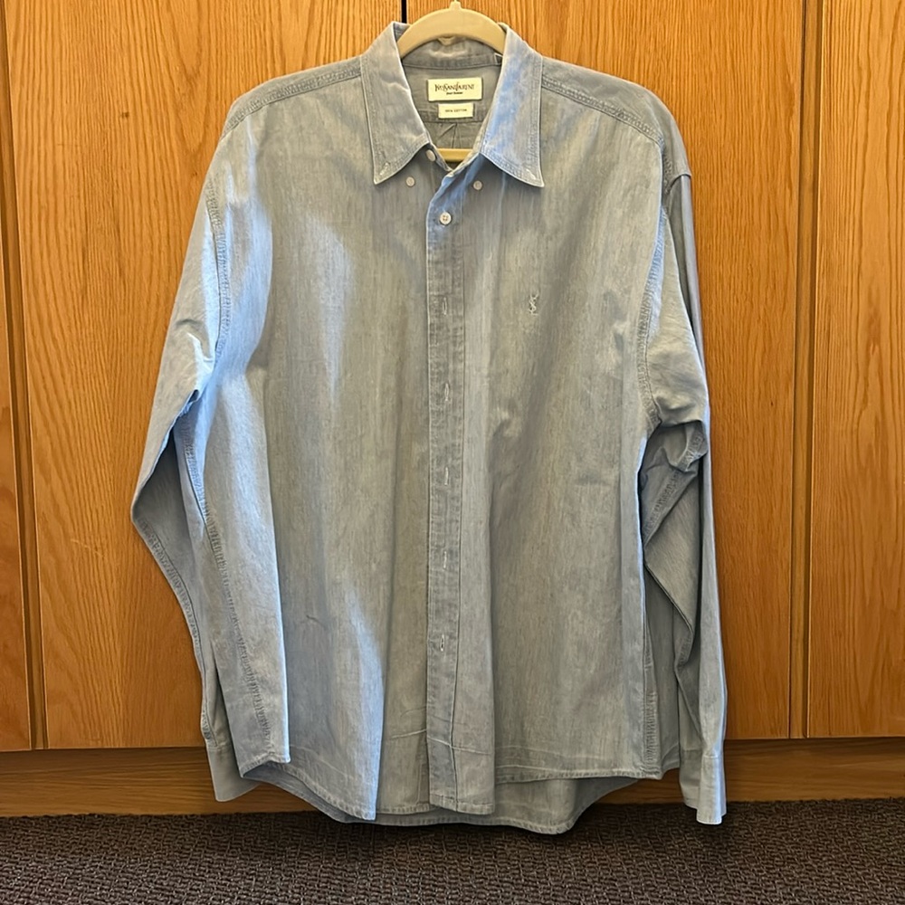 Men’s YSL Cotton Button Down